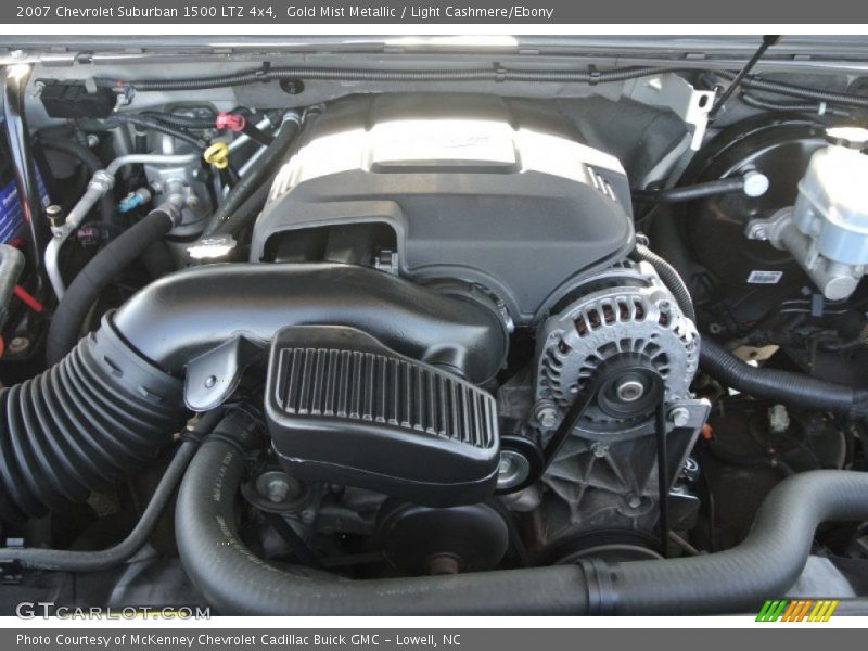 Gold Mist Metallic / Light Cashmere/Ebony 2007 Chevrolet Suburban 1500 LTZ 4x4