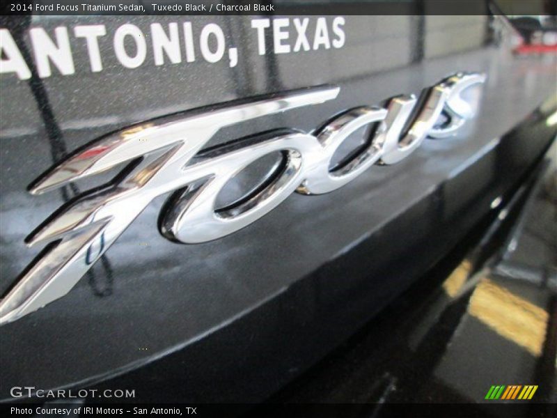 Tuxedo Black / Charcoal Black 2014 Ford Focus Titanium Sedan