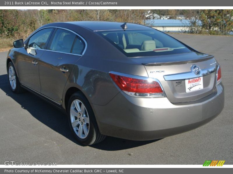 Mocha Steel Metallic / Cocoa/Cashmere 2011 Buick LaCrosse CXL