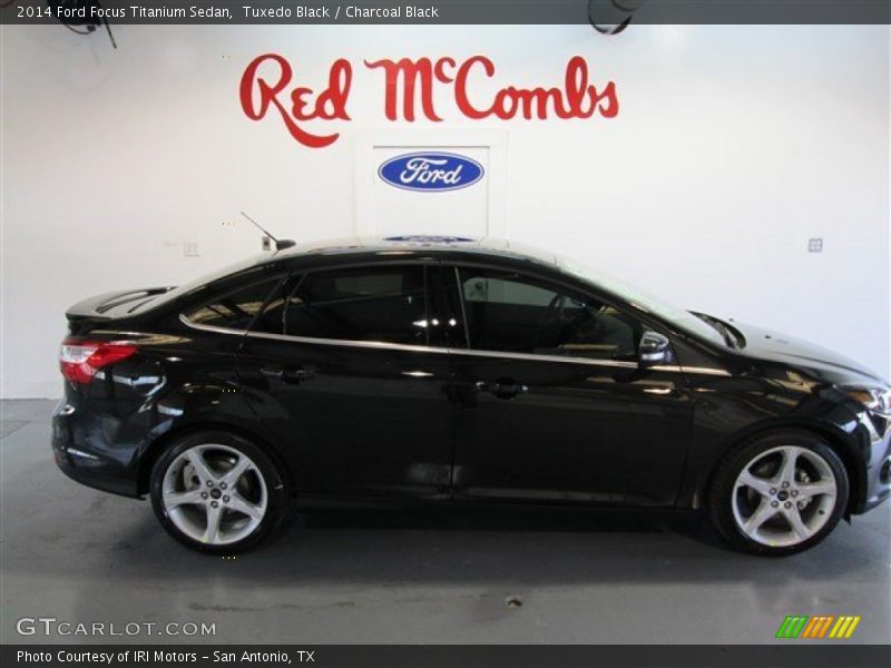 Tuxedo Black / Charcoal Black 2014 Ford Focus Titanium Sedan