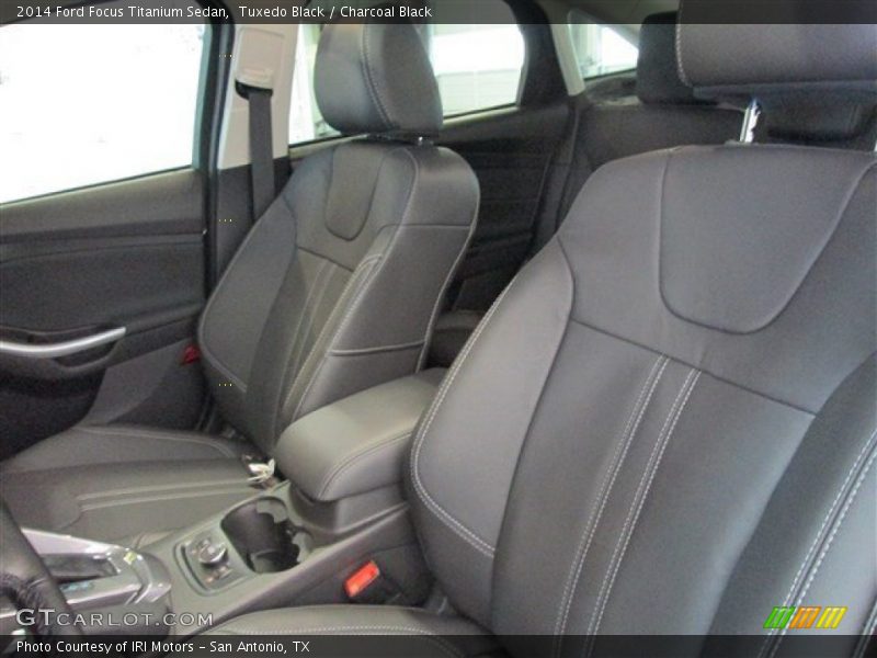 Tuxedo Black / Charcoal Black 2014 Ford Focus Titanium Sedan