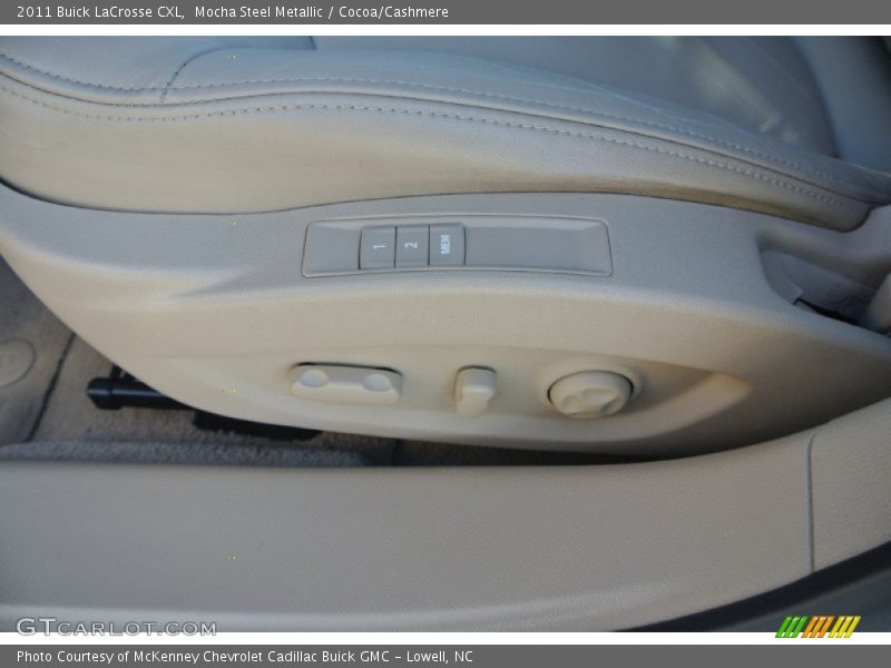 Mocha Steel Metallic / Cocoa/Cashmere 2011 Buick LaCrosse CXL