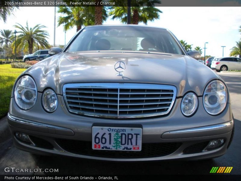 Pewter Metallic / Charcoal 2005 Mercedes-Benz E 320 Sedan