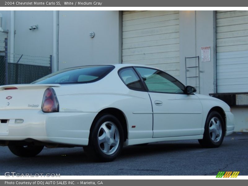 White / Medium Gray 2004 Chevrolet Monte Carlo SS