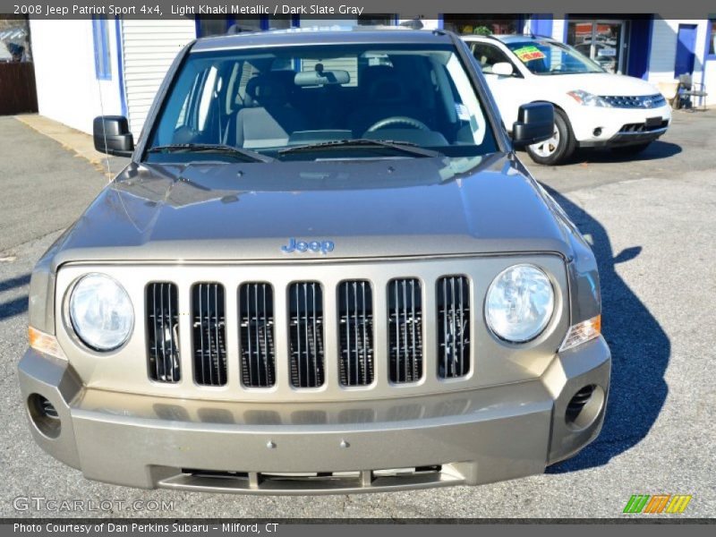 Light Khaki Metallic / Dark Slate Gray 2008 Jeep Patriot Sport 4x4