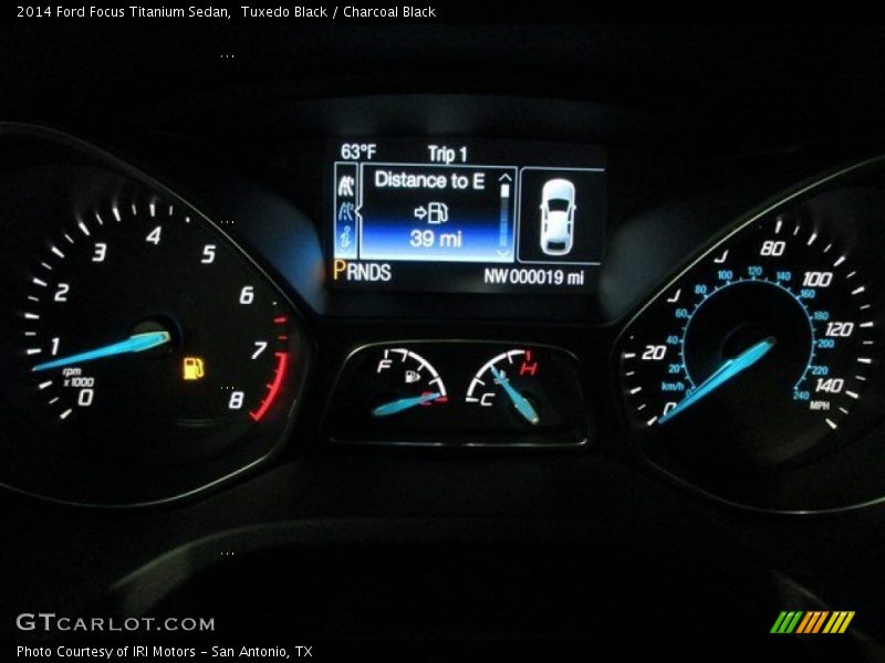 Tuxedo Black / Charcoal Black 2014 Ford Focus Titanium Sedan