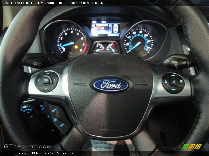 Tuxedo Black / Charcoal Black 2014 Ford Focus Titanium Sedan