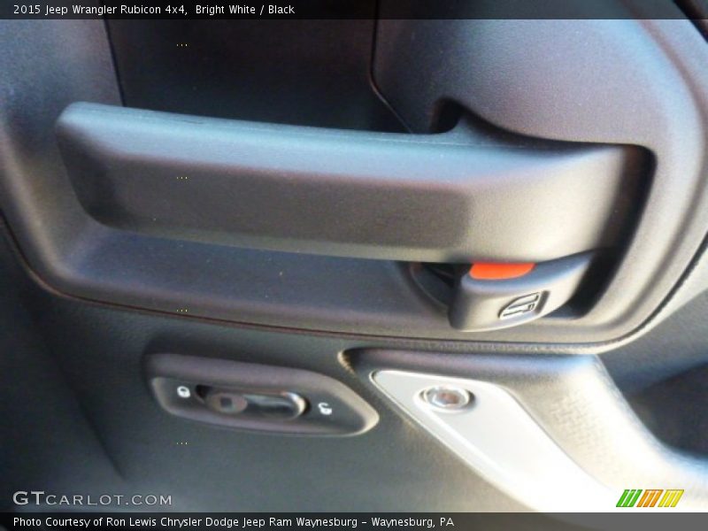Bright White / Black 2015 Jeep Wrangler Rubicon 4x4