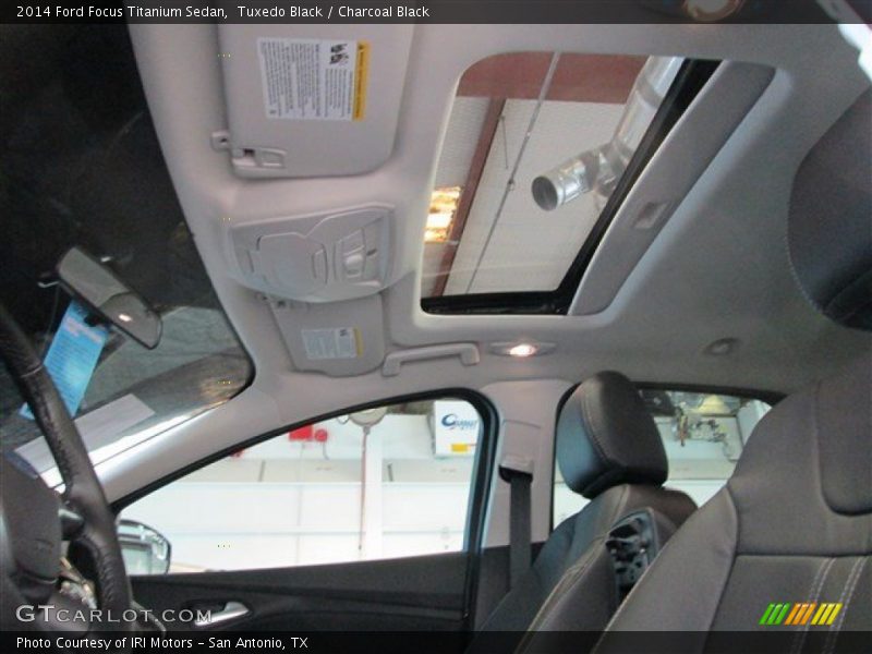 Tuxedo Black / Charcoal Black 2014 Ford Focus Titanium Sedan