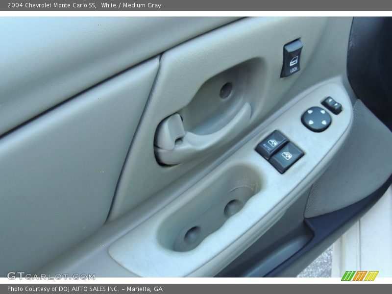 White / Medium Gray 2004 Chevrolet Monte Carlo SS