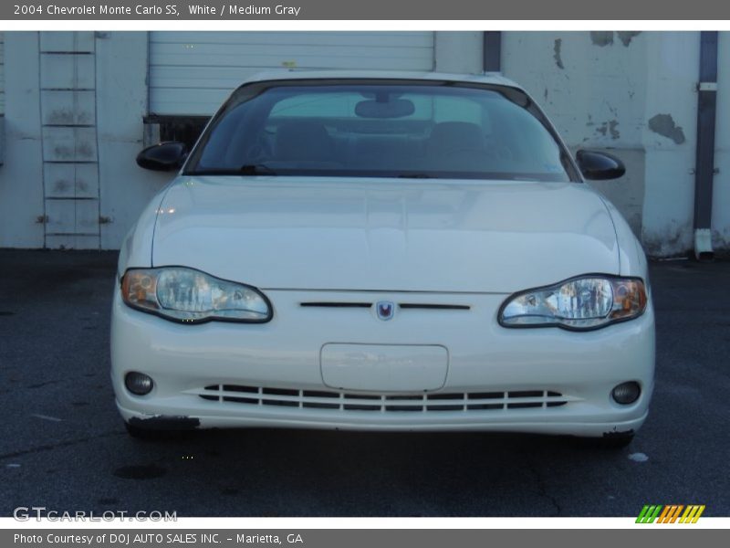White / Medium Gray 2004 Chevrolet Monte Carlo SS