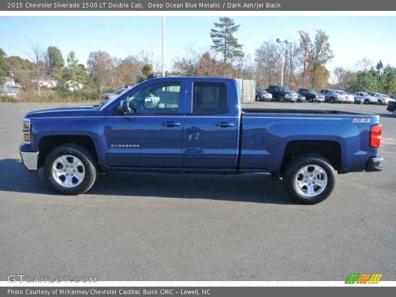  2015 Silverado 1500 LT Double Cab Deep Ocean Blue Metallic