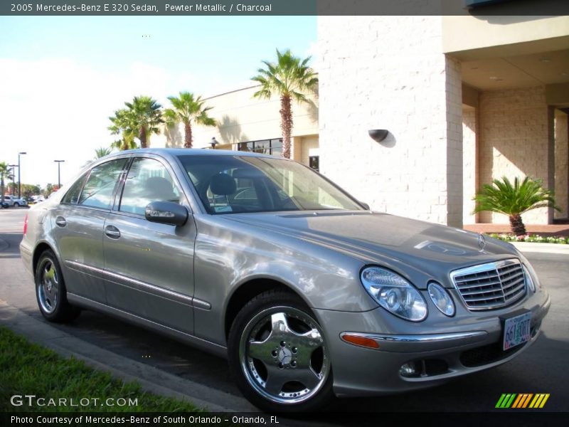Pewter Metallic / Charcoal 2005 Mercedes-Benz E 320 Sedan