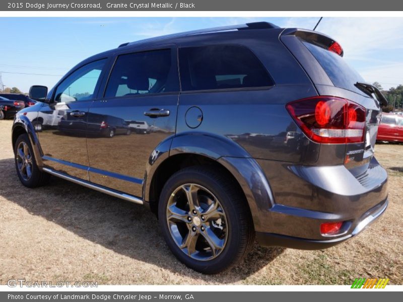 Granite Crystal Metallic / Black 2015 Dodge Journey Crossroad