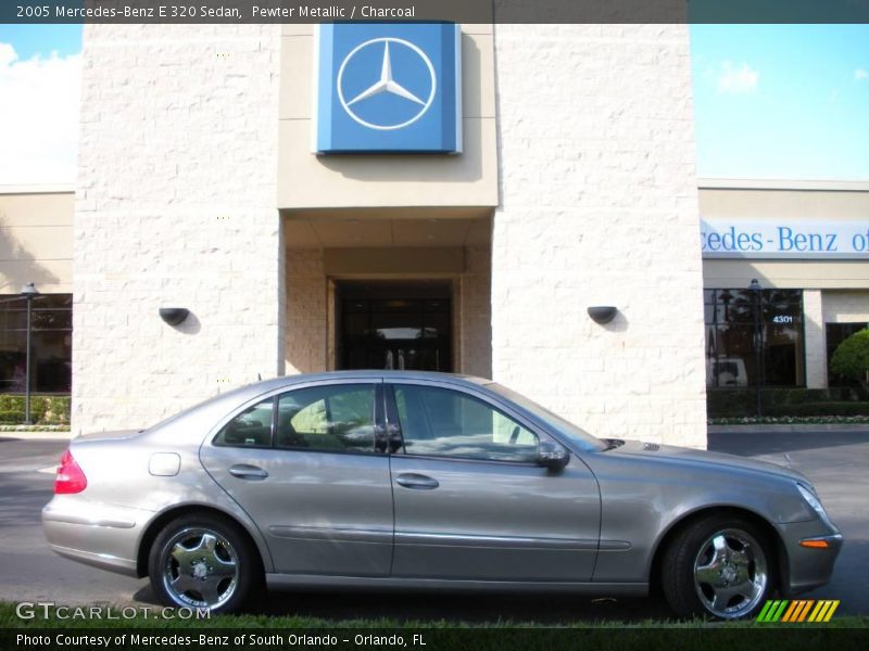 Pewter Metallic / Charcoal 2005 Mercedes-Benz E 320 Sedan