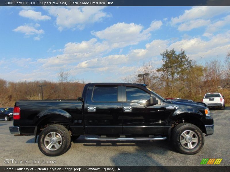 Black / Medium/Dark Flint 2006 Ford F150 XLT SuperCrew 4x4