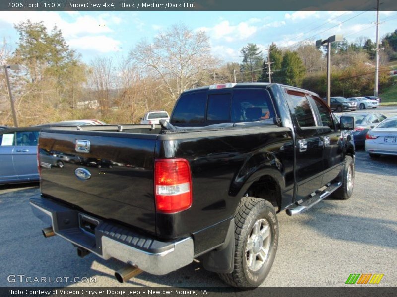 Black / Medium/Dark Flint 2006 Ford F150 XLT SuperCrew 4x4