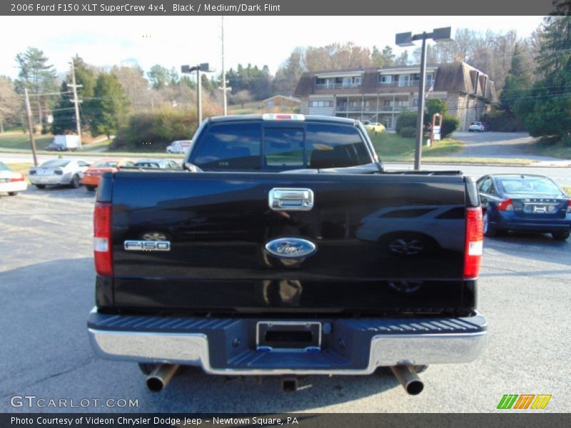 Black / Medium/Dark Flint 2006 Ford F150 XLT SuperCrew 4x4