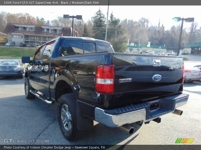 Black / Medium/Dark Flint 2006 Ford F150 XLT SuperCrew 4x4