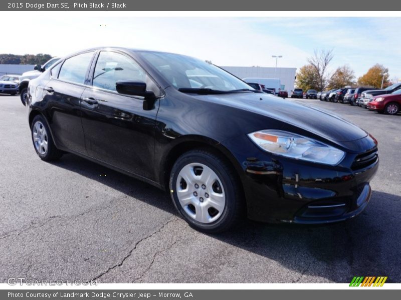 Pitch Black / Black 2015 Dodge Dart SE