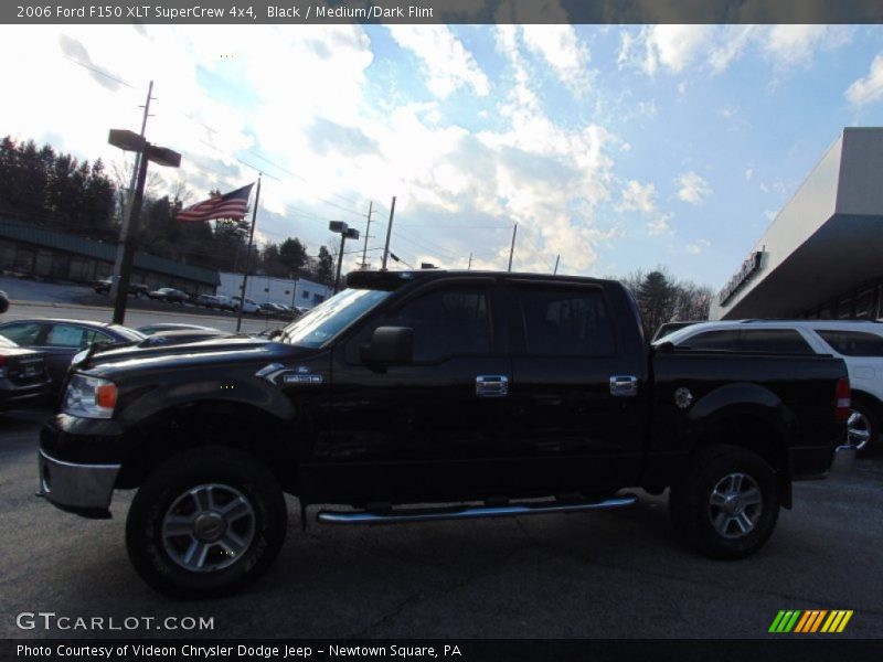 Black / Medium/Dark Flint 2006 Ford F150 XLT SuperCrew 4x4