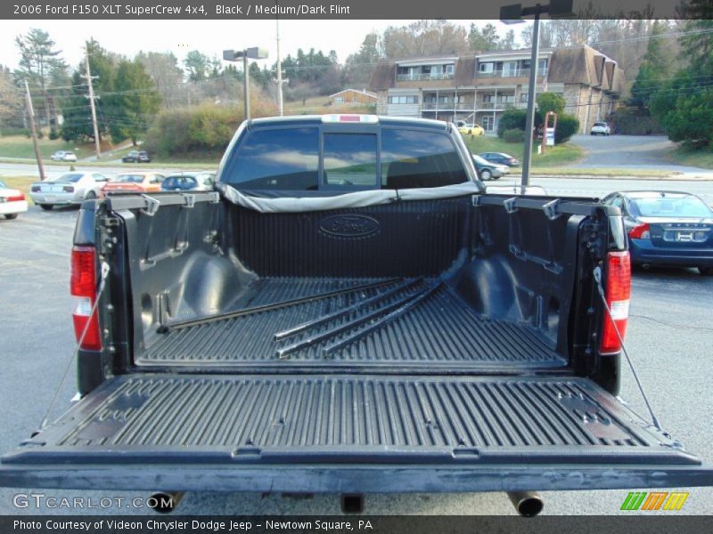 Black / Medium/Dark Flint 2006 Ford F150 XLT SuperCrew 4x4