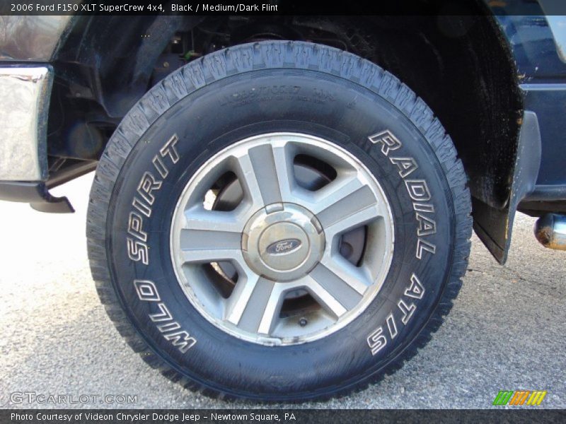 Black / Medium/Dark Flint 2006 Ford F150 XLT SuperCrew 4x4