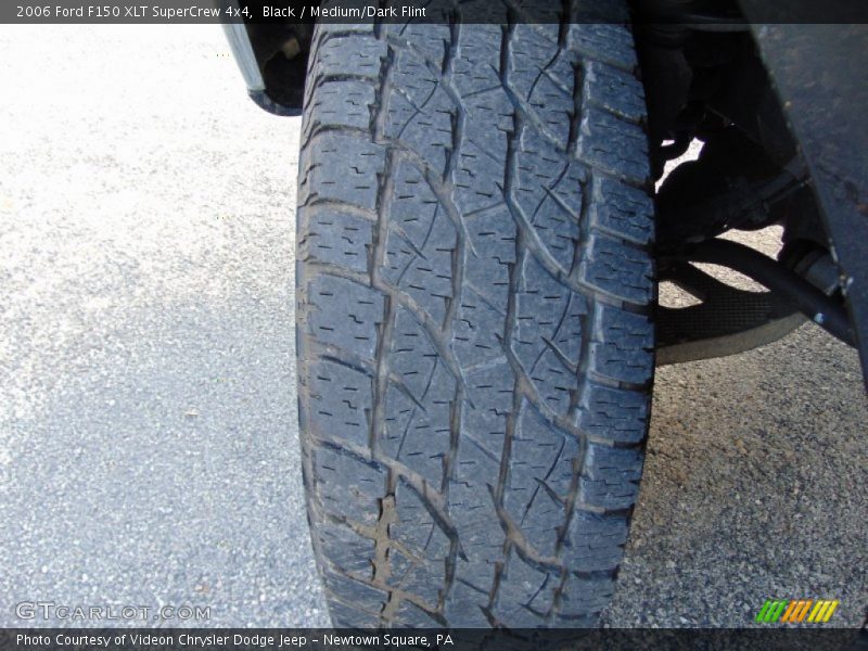 Black / Medium/Dark Flint 2006 Ford F150 XLT SuperCrew 4x4