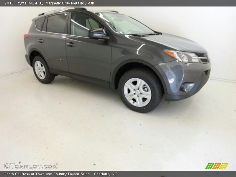 Magnetic Gray Metallic / Ash 2015 Toyota RAV4 LE