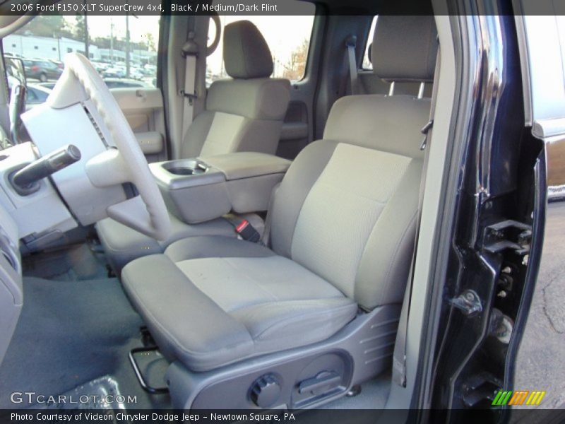 Black / Medium/Dark Flint 2006 Ford F150 XLT SuperCrew 4x4