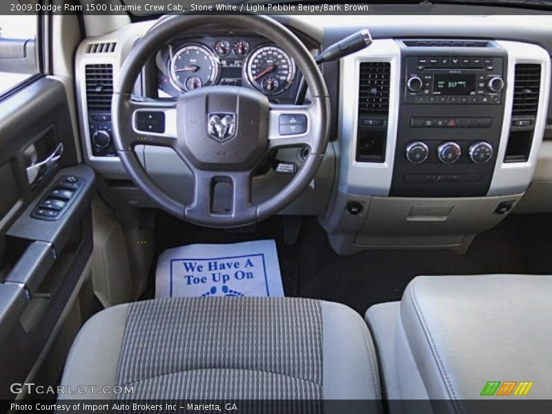 Dashboard of 2009 Ram 1500 Laramie Crew Cab
