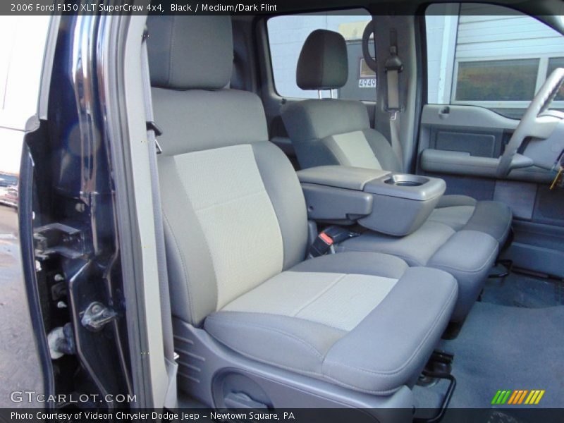 Black / Medium/Dark Flint 2006 Ford F150 XLT SuperCrew 4x4