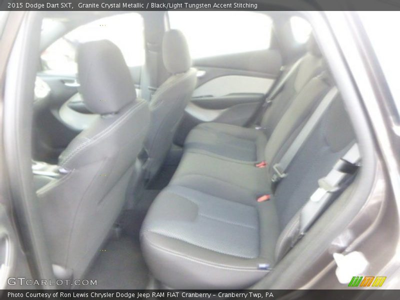 Granite Crystal Metallic / Black/Light Tungsten Accent Stitching 2015 Dodge Dart SXT