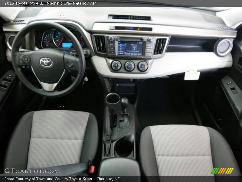 Magnetic Gray Metallic / Ash 2015 Toyota RAV4 LE
