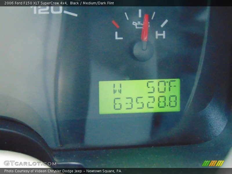 Black / Medium/Dark Flint 2006 Ford F150 XLT SuperCrew 4x4