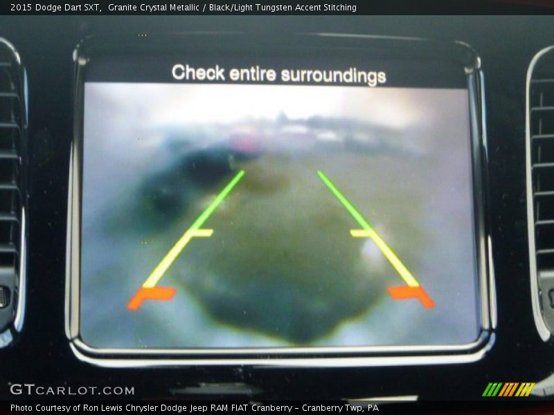 Granite Crystal Metallic / Black/Light Tungsten Accent Stitching 2015 Dodge Dart SXT