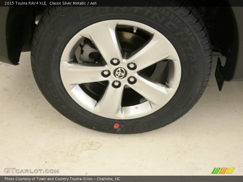 Classic Silver Metallic / Ash 2015 Toyota RAV4 XLE