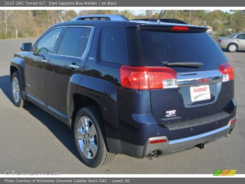 Dark Sapphire Blue Metallic / Jet Black 2015 GMC Terrain SLT