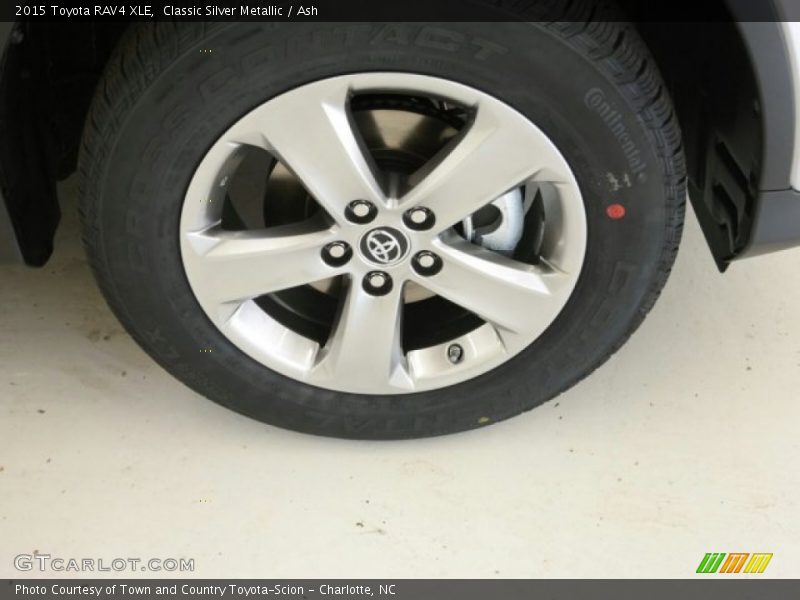 Classic Silver Metallic / Ash 2015 Toyota RAV4 XLE