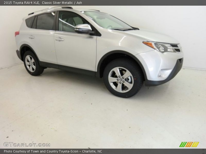 Classic Silver Metallic / Ash 2015 Toyota RAV4 XLE
