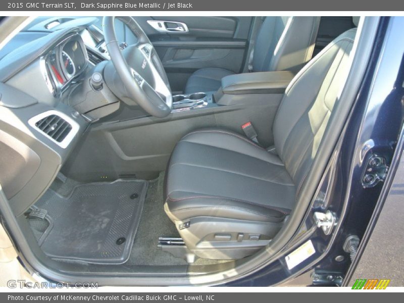 Dark Sapphire Blue Metallic / Jet Black 2015 GMC Terrain SLT