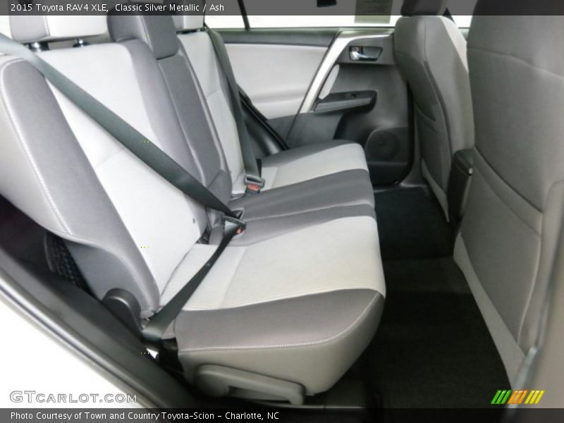 Rear Seat of 2015 RAV4 XLE