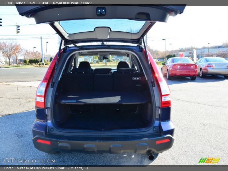 Royal Blue Pearl / Black 2008 Honda CR-V EX 4WD