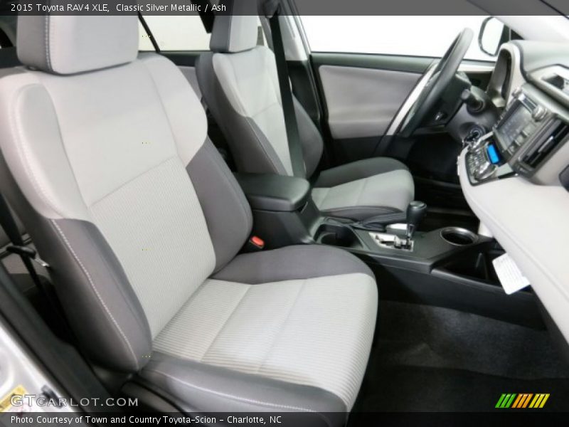 Front Seat of 2015 RAV4 XLE