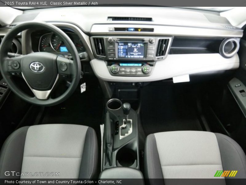 Classic Silver Metallic / Ash 2015 Toyota RAV4 XLE