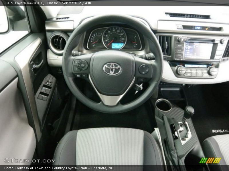 Classic Silver Metallic / Ash 2015 Toyota RAV4 XLE