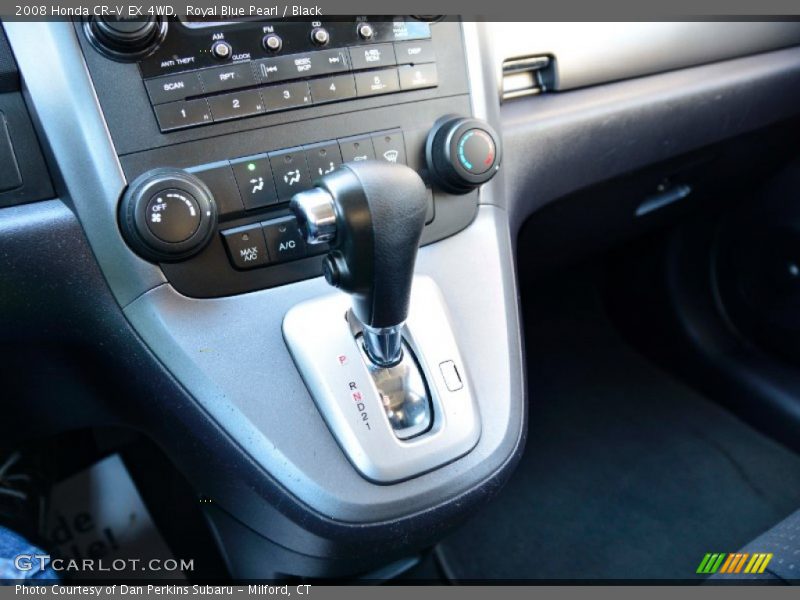 Royal Blue Pearl / Black 2008 Honda CR-V EX 4WD