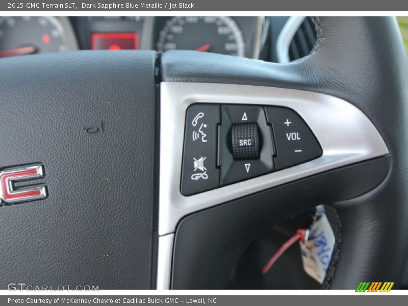 Dark Sapphire Blue Metallic / Jet Black 2015 GMC Terrain SLT
