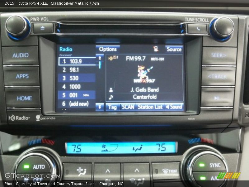 Classic Silver Metallic / Ash 2015 Toyota RAV4 XLE