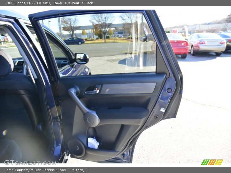 Royal Blue Pearl / Black 2008 Honda CR-V EX 4WD